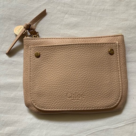Chloe Light Pink Pouch - Picture 2 of 8